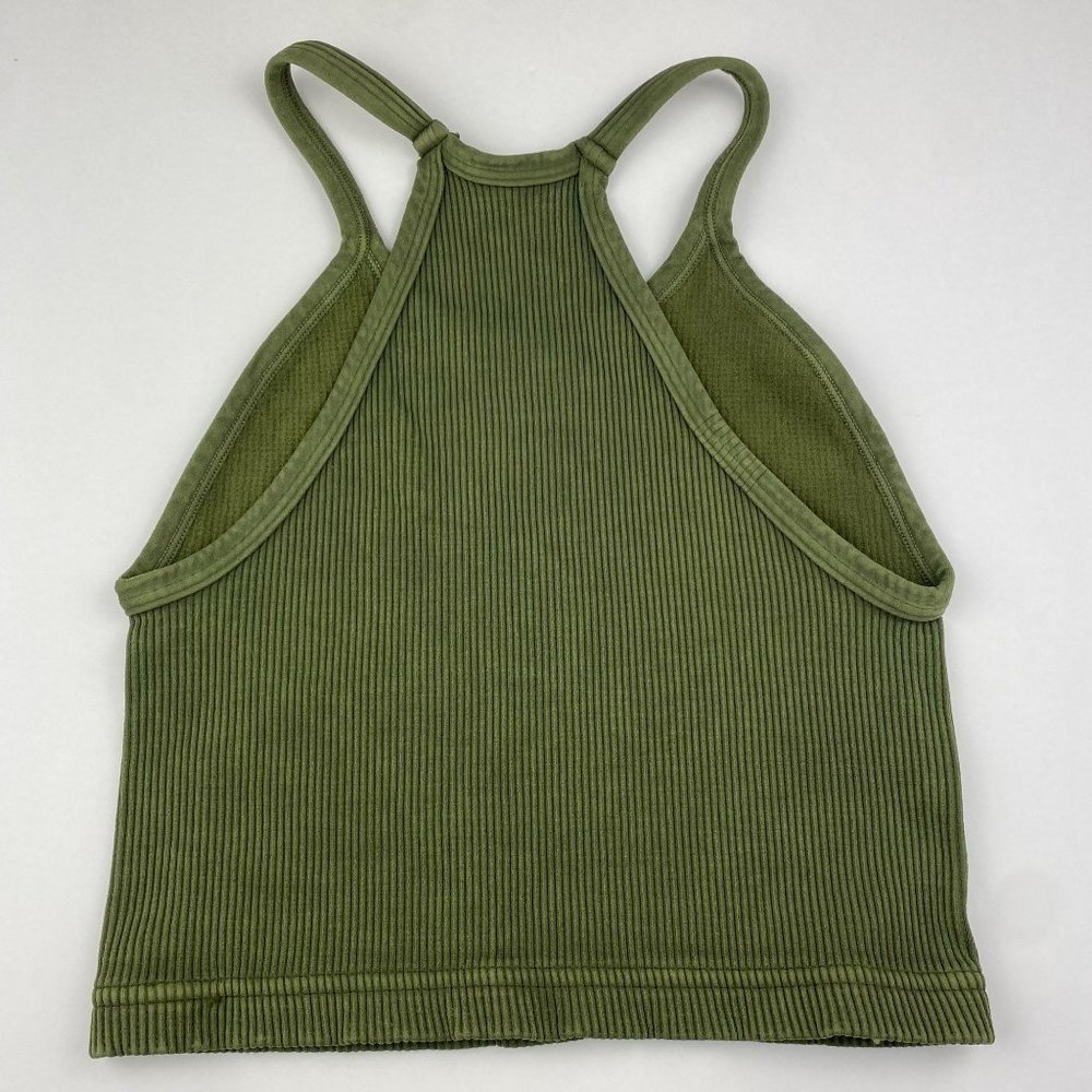 NEW Free People FP Movement Happiness Runs Crop Tank in Olive - XS/S M/L - Picture 6 of 6